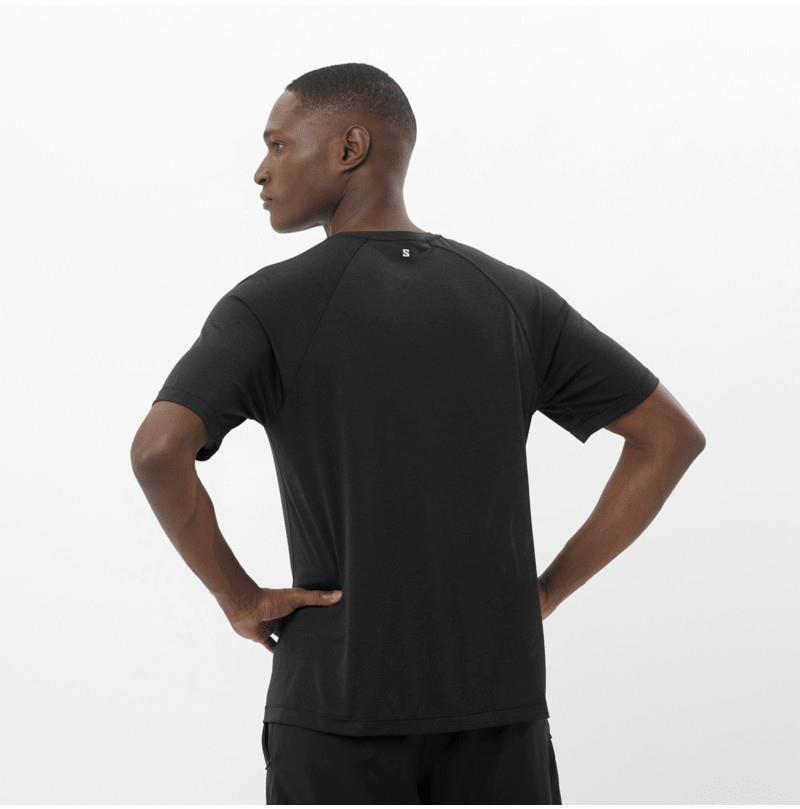 SHAKEout Core SS Tee - Mens - deep black 1
