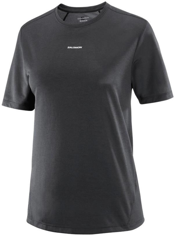 SHAKEout Core SS Tee - Womens - deep black 1