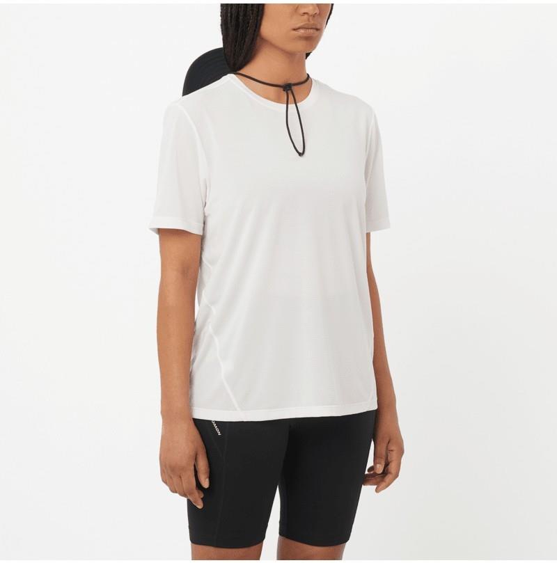 SHAKEout Core SS Tee - Womens - whisper white 1