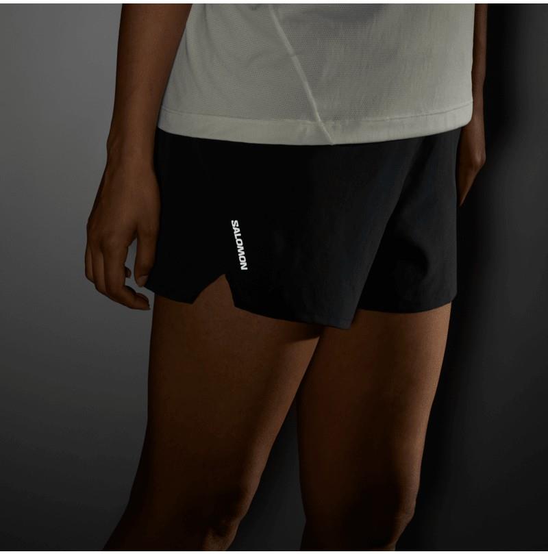SHAKEout Core Shorts, 4" Inseam - Womens - deep black 1