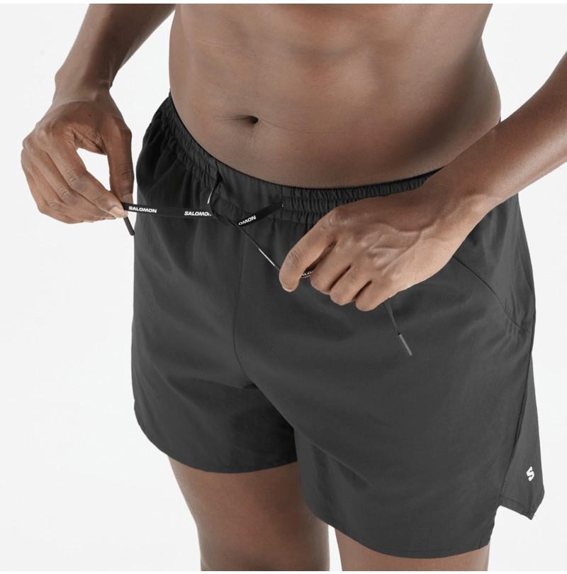 SHAKEout Core Shorts, 5" Inseam - Mens - deep black 1