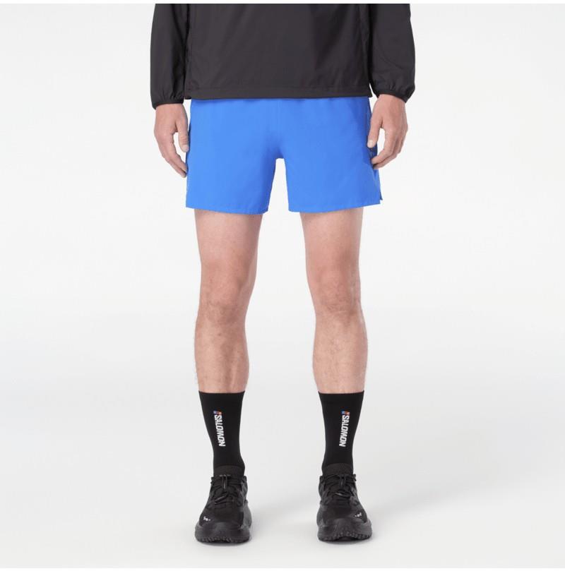 SHAKEout Core Shorts, 5" Inseam - Mens - pacific pulse 1