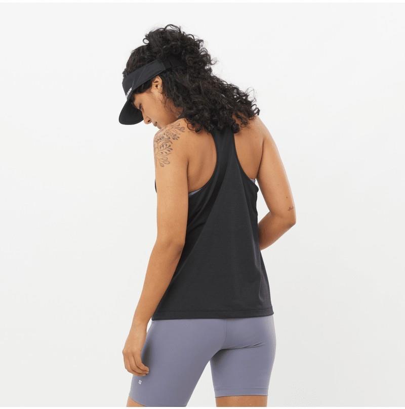 SHKout Core Tank - Womens - deep black 1