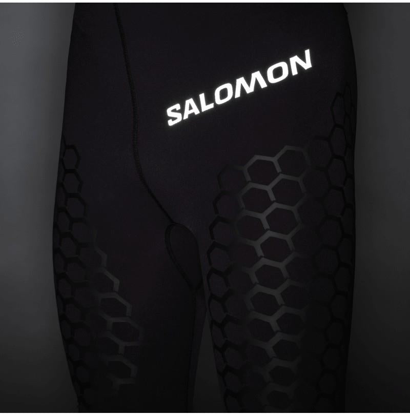 S/Lab Rheon Short Tights, 10" Inseam - Mens - deep black 1