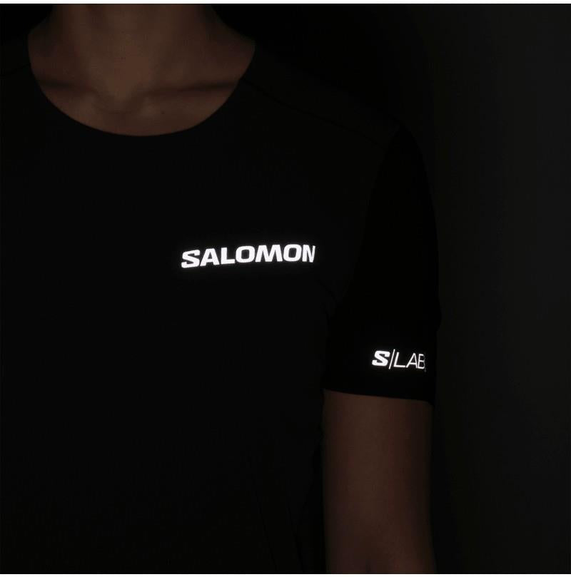 S/Lab SS Tee - Womens - deep black 1