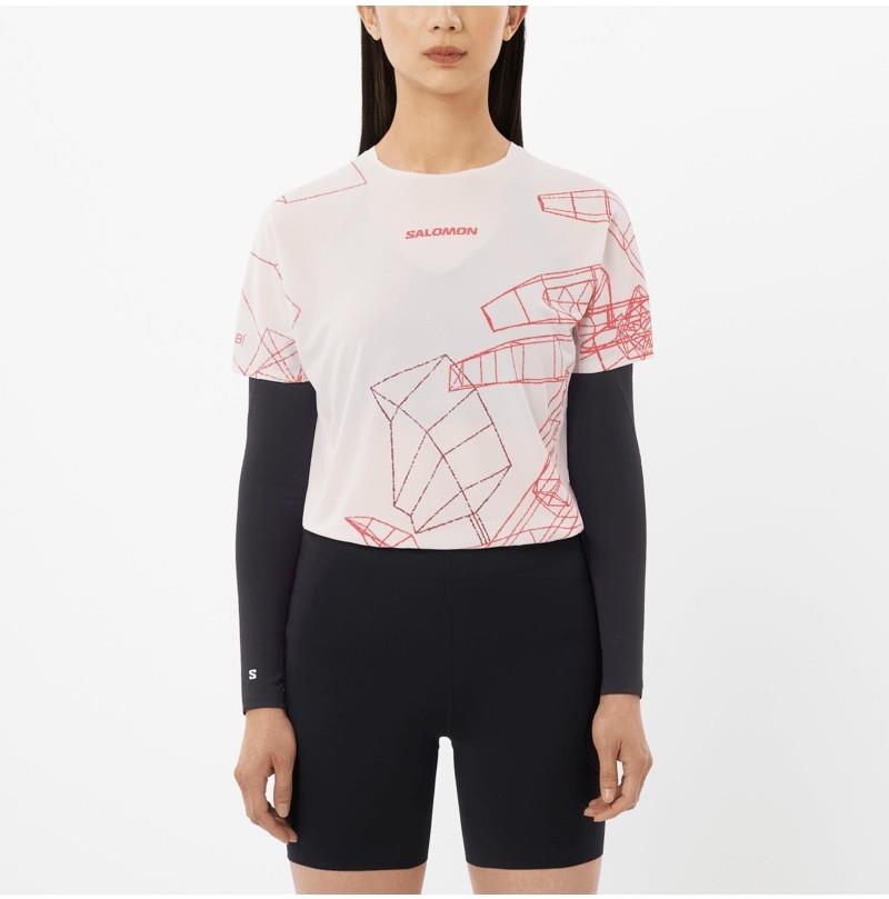 S/Lab Speed Tee - Womens - lilac ash 1