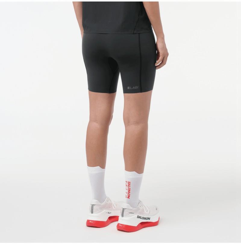 S/Lab Stow Short Tights, 7" Inseam - Womens - deep black 1