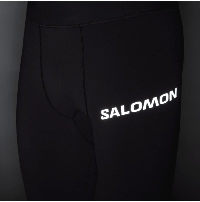 S/Lab Stow Short Tights, 9" Inseam - Mens - deep black 1