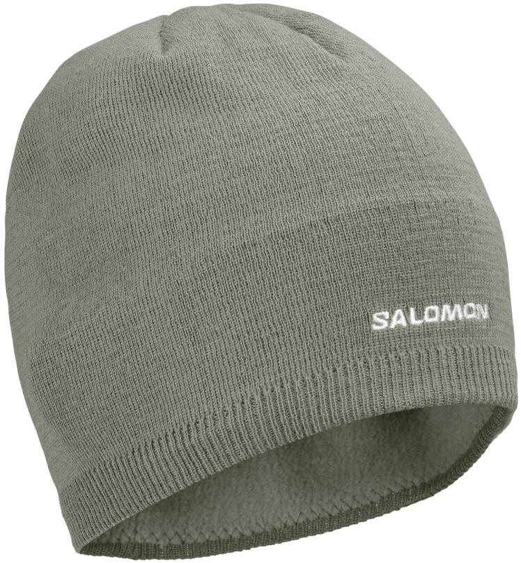 Salomon Beanie - castor gray 1