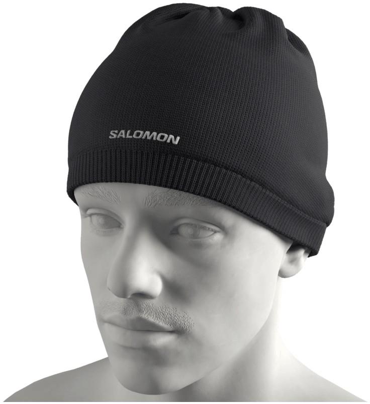 Salomon Beanie - deep black 1