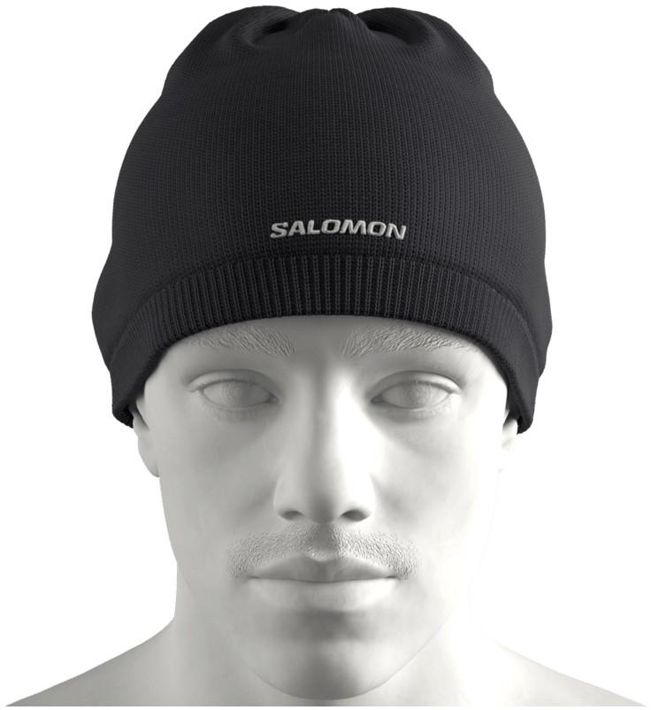 Salomon Beanie - deep black 1