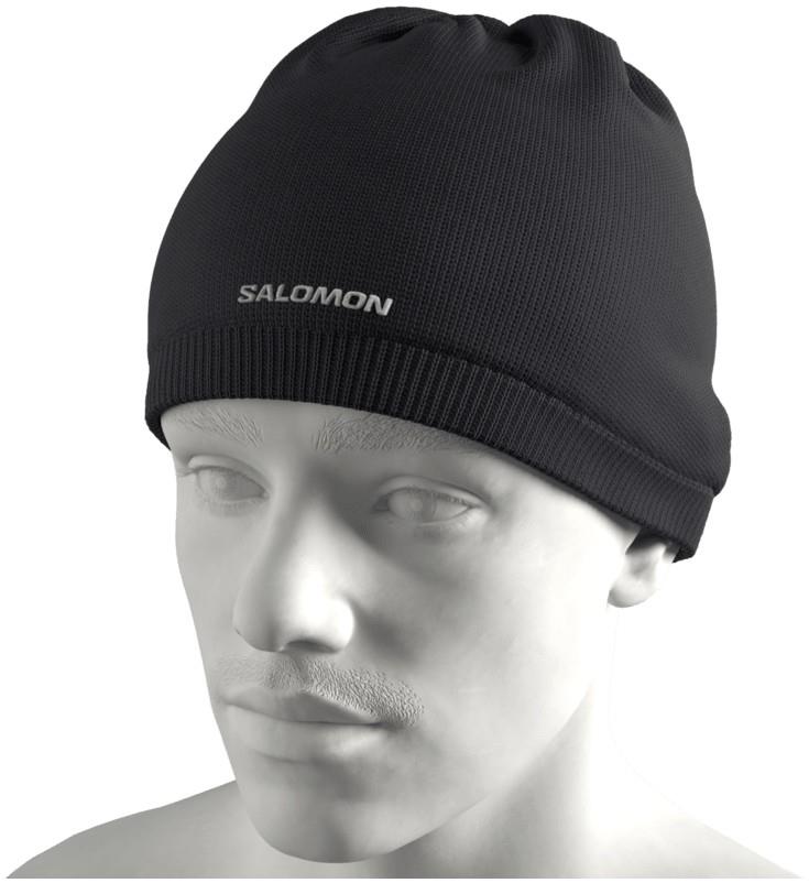 Salomon Beanie - deep black 1