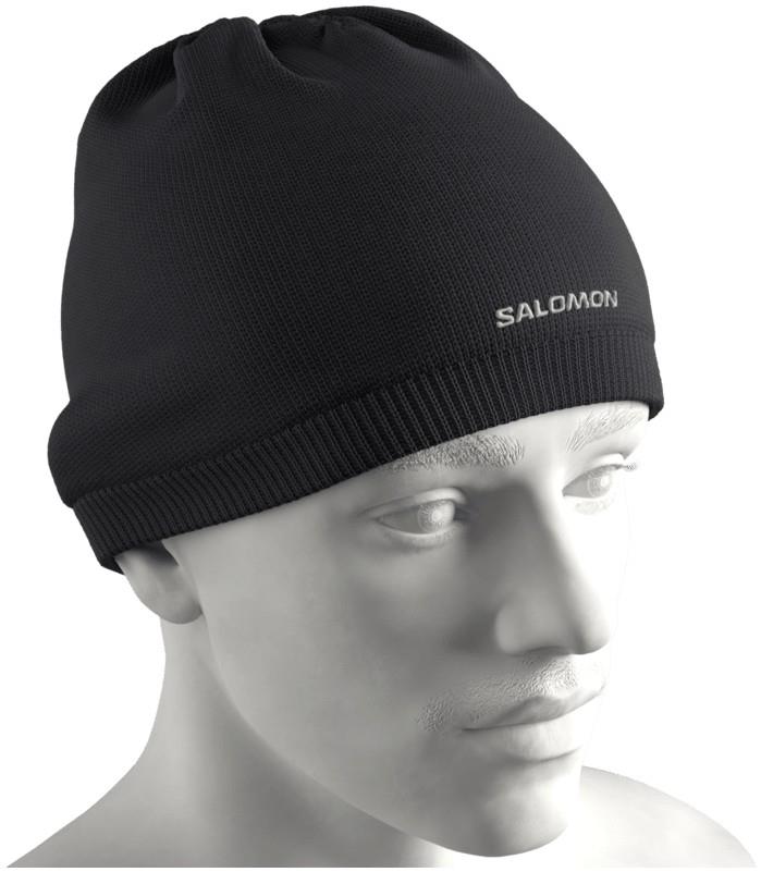 Salomon Beanie - deep black 1