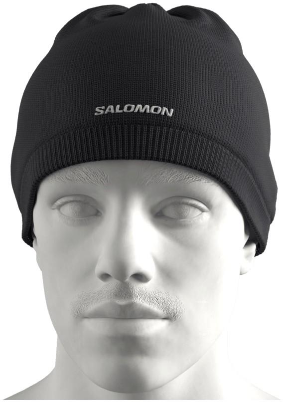 Salomon Beanie - deep black 1