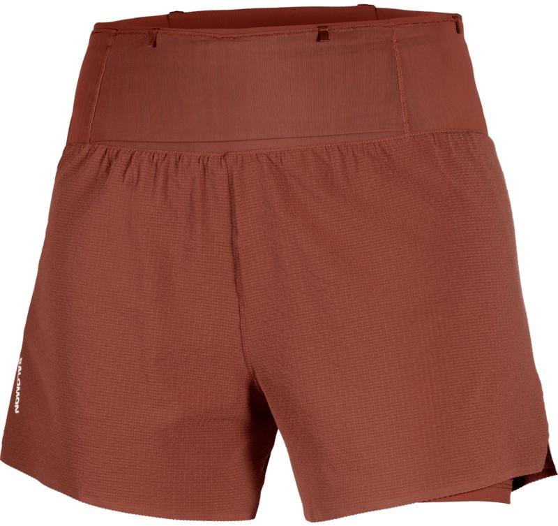 Sense Aero 2-in-1 Shorts, 4" Inseam - Womens - burnt umber 1