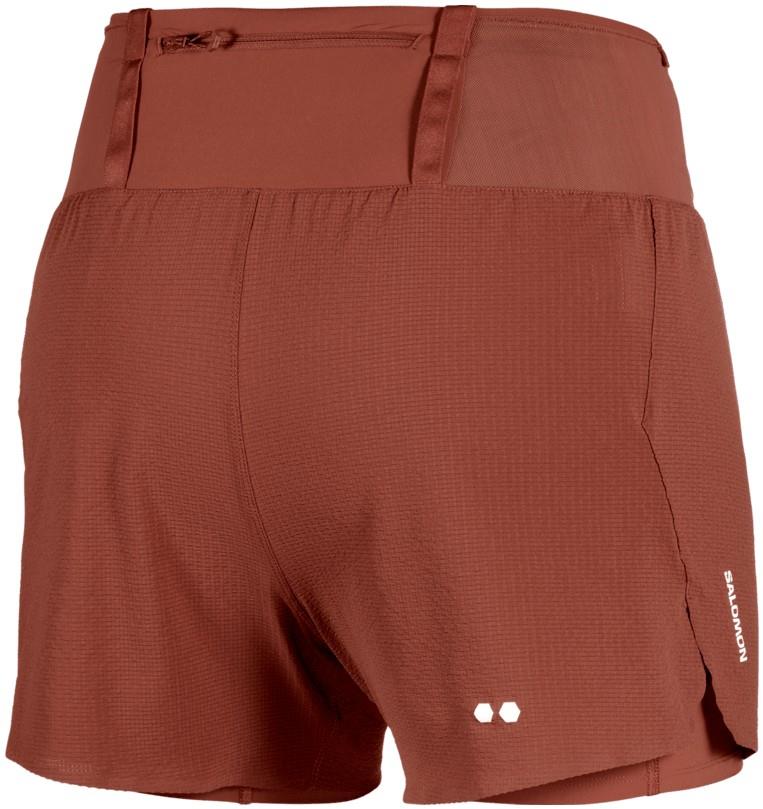 Sense Aero 2-in-1 Shorts, 4" Inseam - Womens - burnt umber 1