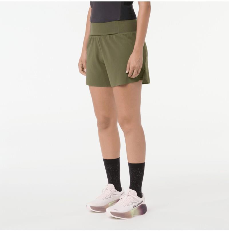 Sense Aero 2-in-1 Shorts, 4" Inseam - Womens - dakota shadow 1