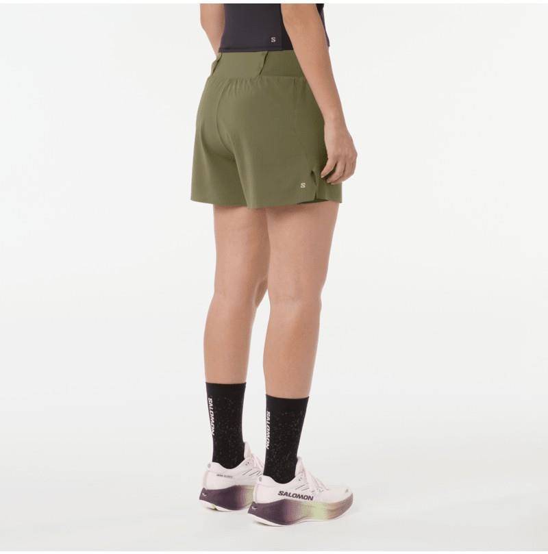 Sense Aero 2-in-1 Shorts, 4" Inseam - Womens - dakota shadow 1
