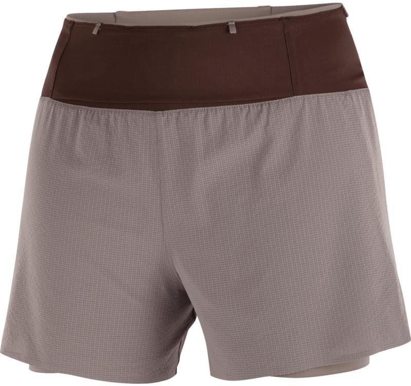 Sense Aero 2-in-1 Shorts, 4" Inseam - Womens - iron 1