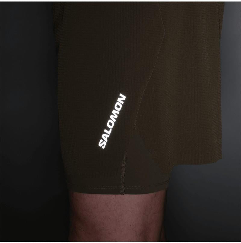 Sense Aero 2-in-1 Shorts, 5" Inseam - Mens - dakota shadow 1