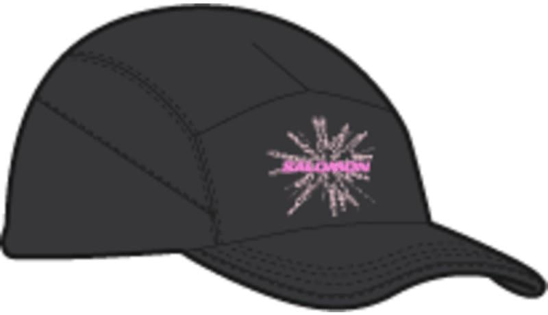 Sense Aero Cap GFX - deep black / pink frosting 1