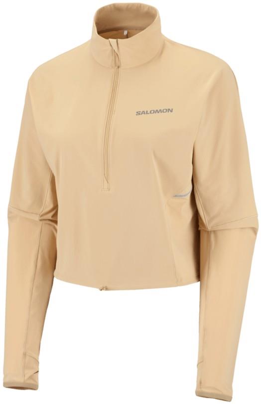 Sense Aero Hybrid Cropped Pullover - Womens - tundra 1