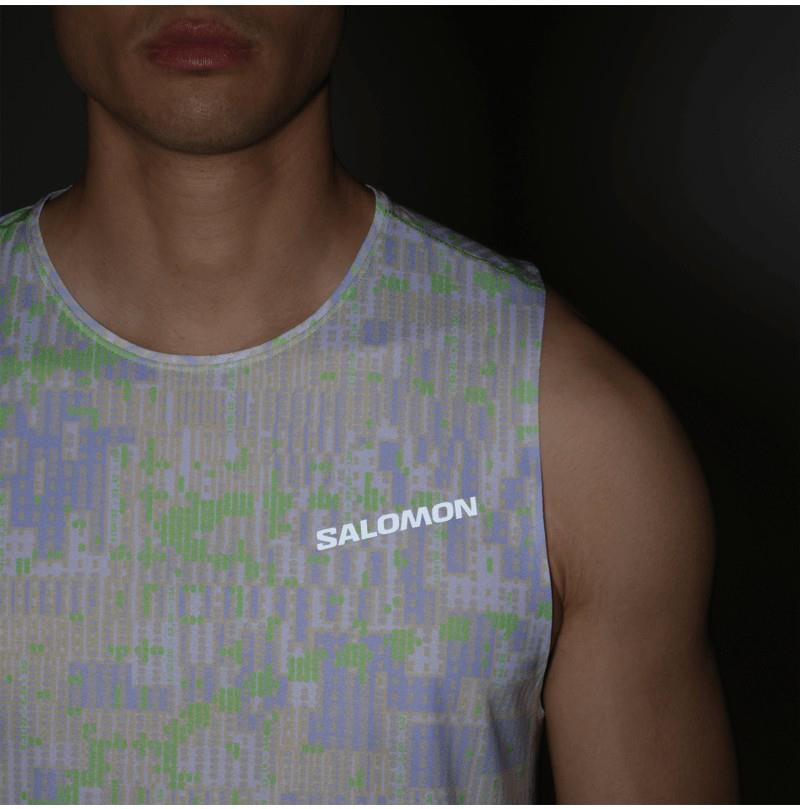 Sense Aero Marathon Tank - Mens - whisper white 1
