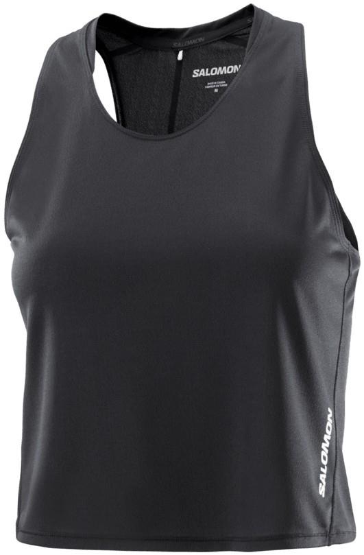 Sense Aero Short Tank - Womens - deep black 1