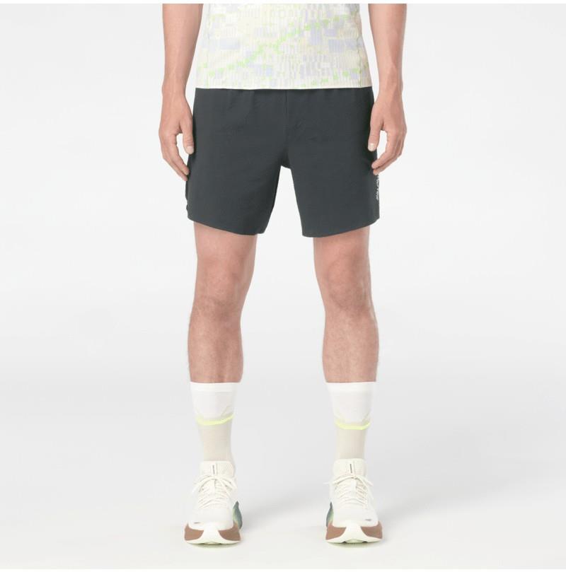 Sense Aero Shorts, 7" Inseam - Mens - deep black / reflective light gray 1