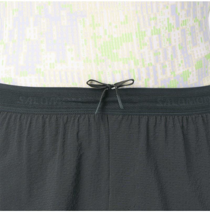 Sense Aero Shorts, 7" Inseam - Mens - deep black / reflective light gray 1