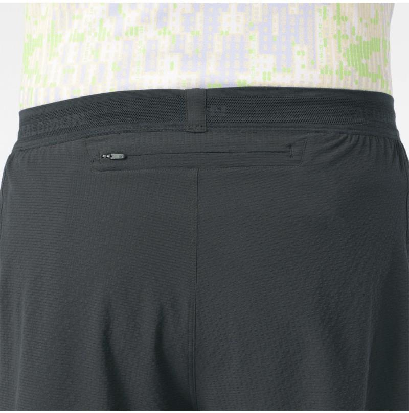 Sense Aero Shorts, 7" Inseam - Mens - deep black / reflective light gray 1