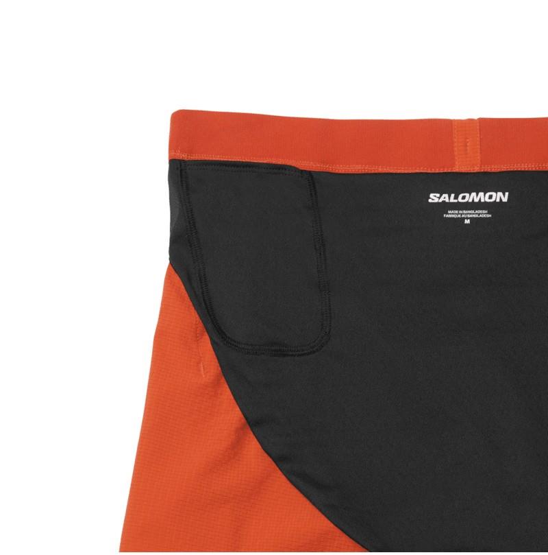 Sense Aero Split Shorts, 3" Inseam - Mens - fiery red 1