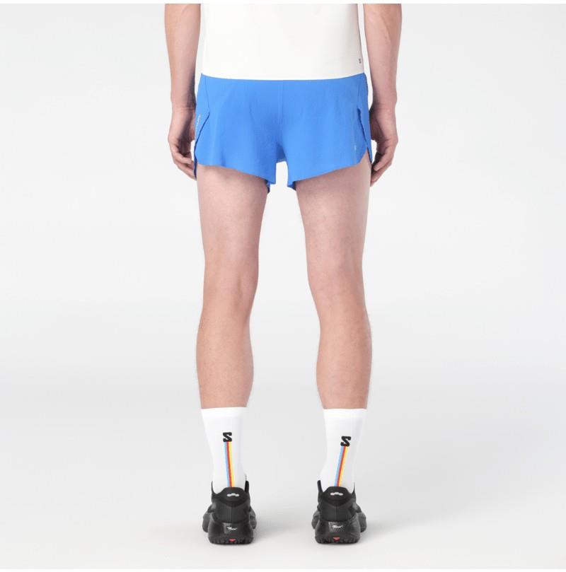 Sense Aero Split Shorts, 3" Inseam - Mens - pacific pulse 1