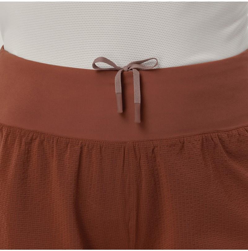 Sense Aero Stow Shorts, 4" Inseam - Womens - burnt umber 1