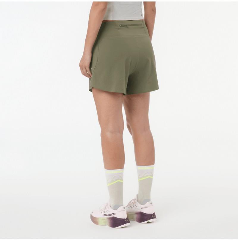 Sense Aero Stow Shorts, 4" Inseam - Womens - dakota shadow 1