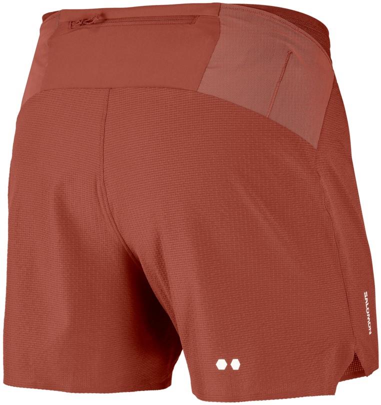 Sense Aero Stow Shorts, 5" Inseam - Mens - burnt umber 1