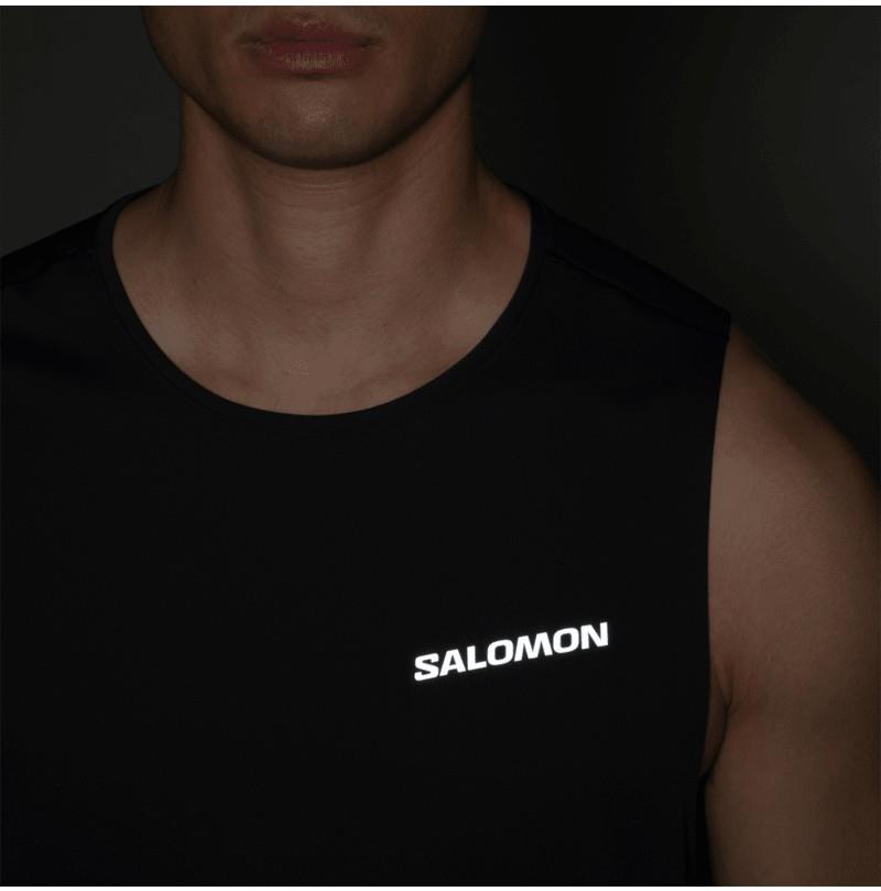 Sense Aero Tank - Mens - deep black 1