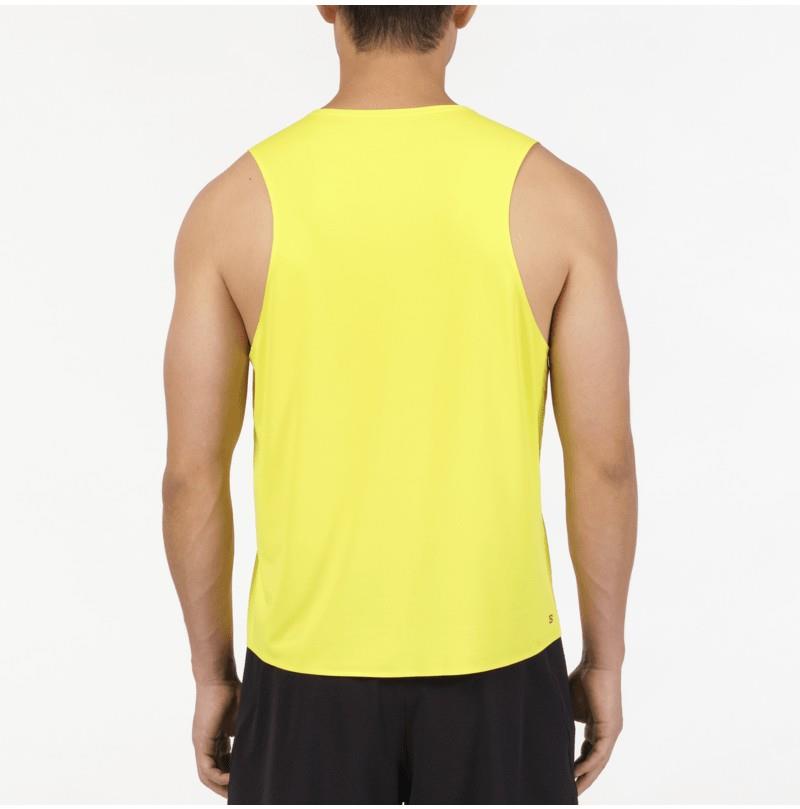 Sense Aero Tank - Mens - lime / electric lime 1