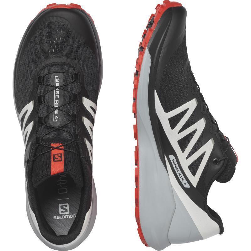 Sense Ride 4 - Mens - Black / Pearl Blue / Poppy Red 1