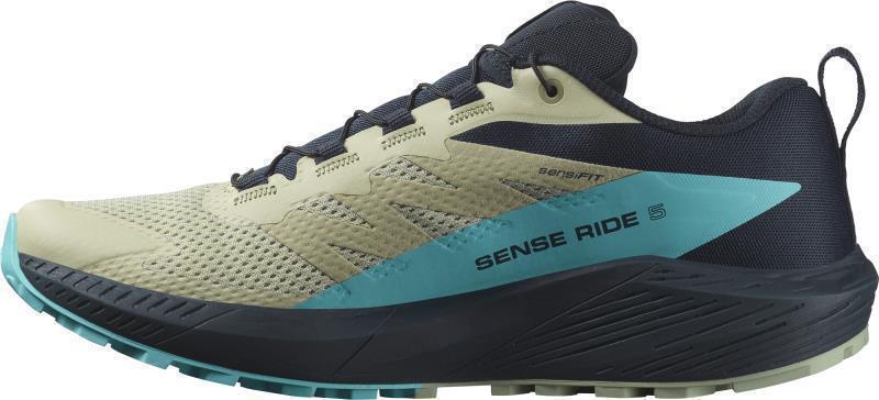 Sense Ride 5 - Mens - Alfalfa / Carbon / Peacock Blue 2