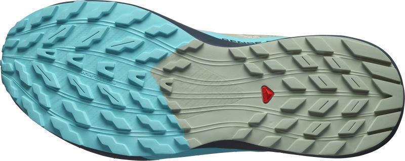 Sense Ride 5 - Mens - Alfalfa / Carbon / Peacock Blue 6