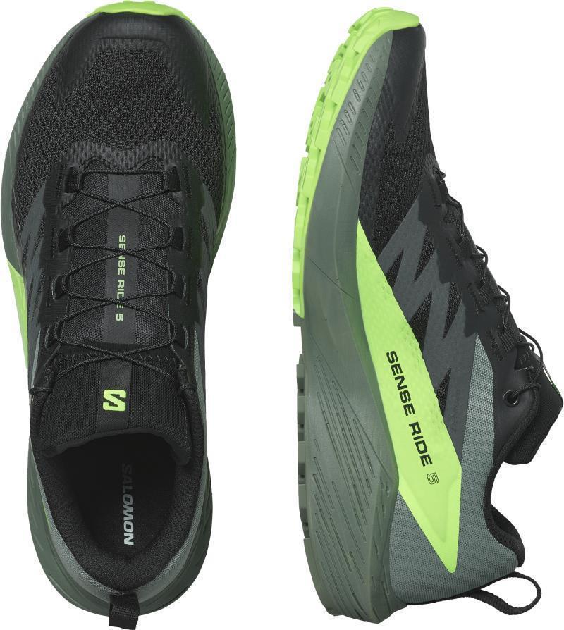 Sense Ride 5 - Mens - Black / Laurel Wreath / Green Gecko 5