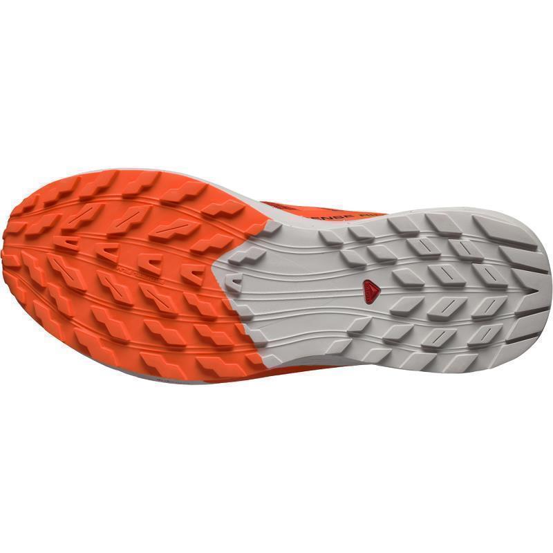 Sense Ride 5 - Mens - Lunar Rock / Shocking Orange / Fiery Red 5