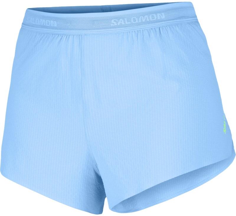 Sense Split Marathon Shorts, 3" Inseam - Womens - persian blue 1