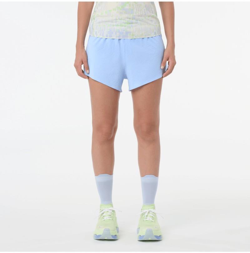Sense Split Marathon Shorts, 3" Inseam - Womens - persian blue 1