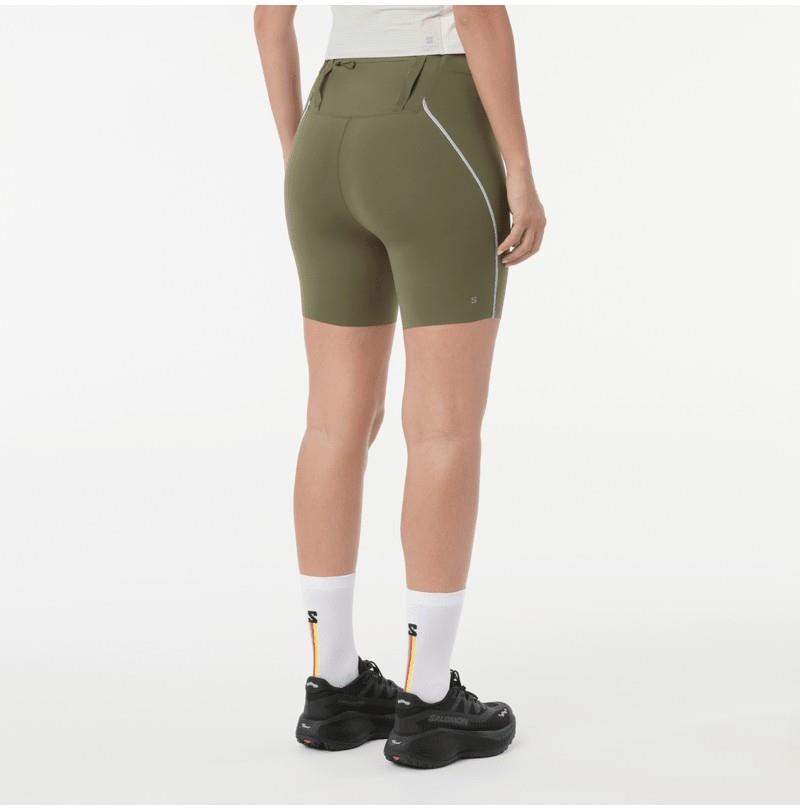 Sense Stow Short Tights, 6" Inseam - Womens - dakota shadow 1