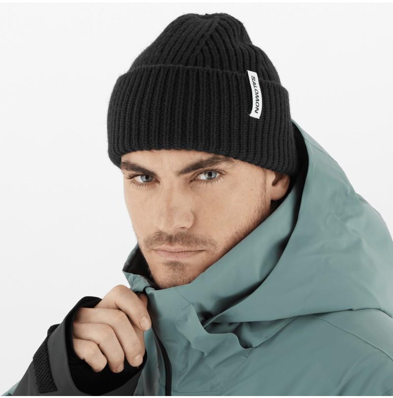 Snowbird Beanie - deep black 1
