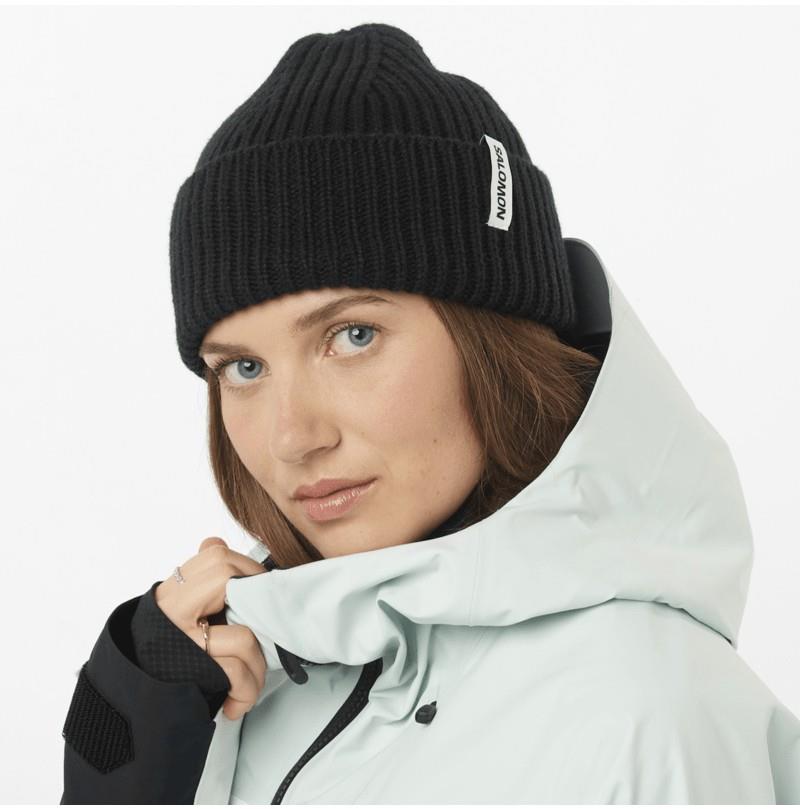 Snowbird Beanie - deep black 1