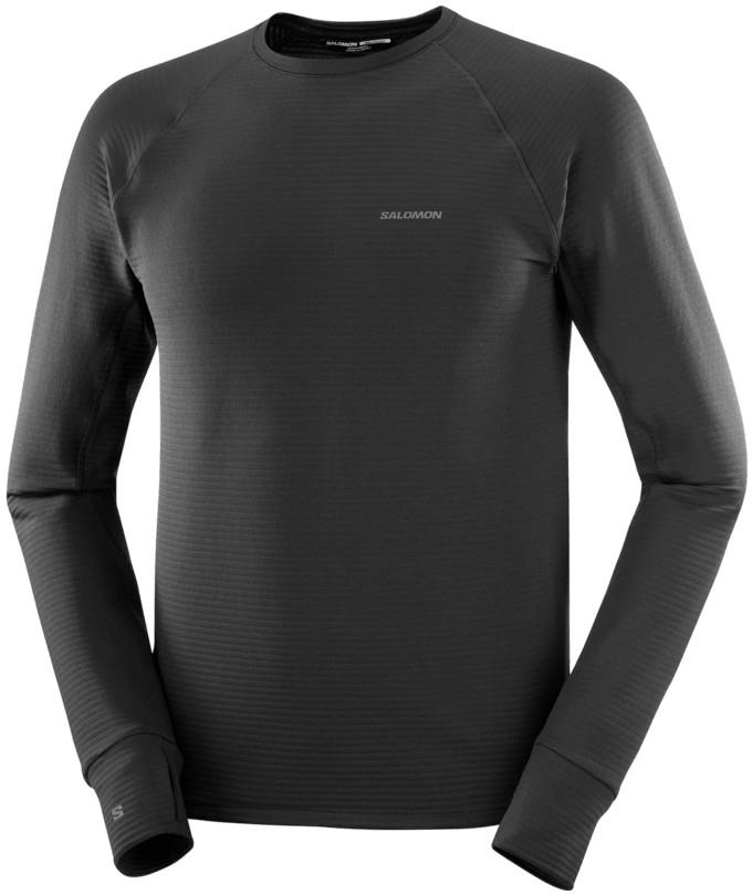 Sntial Lightwarm Crewneck - Mens - deep black 1