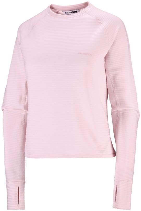 Sntial Lightwarm Crewneck - Womens - icy pink 1
